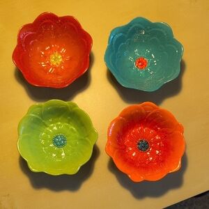 Grasslands Road Colorful Floral Bowls Set